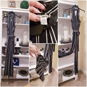 Bar III black and white jumpsuit Size 4
